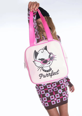 Miss Purrfectionist Shoulder Bag