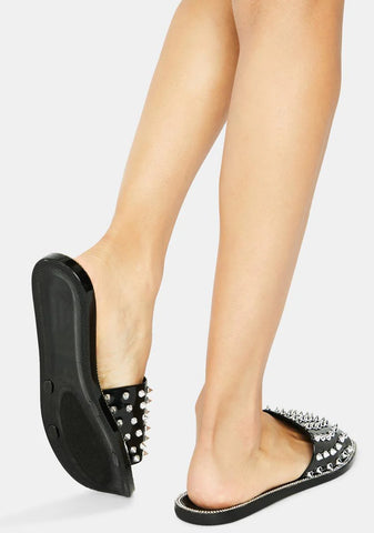 Midnight Such A Stud Spiky Slides