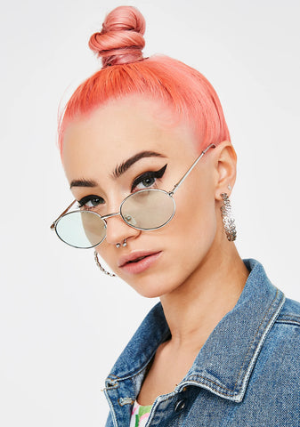 Dank Sunshine State Oval Sunglasses