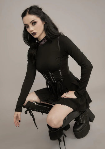 Know A Ghost Mock Neck Top