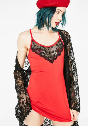 Lit Temptations Lace Chemise