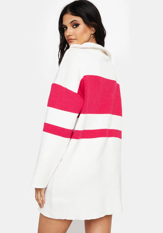 Cherry Pick Your Player Polo Shirt Dress