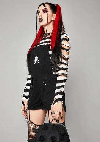 Thrill Of Misery Chain Shortalls