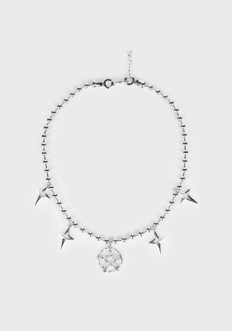 Hectic Days Ball Chain Necklace