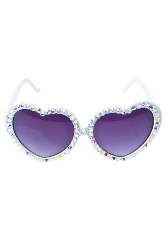 Crystal Lolita Sunglasses