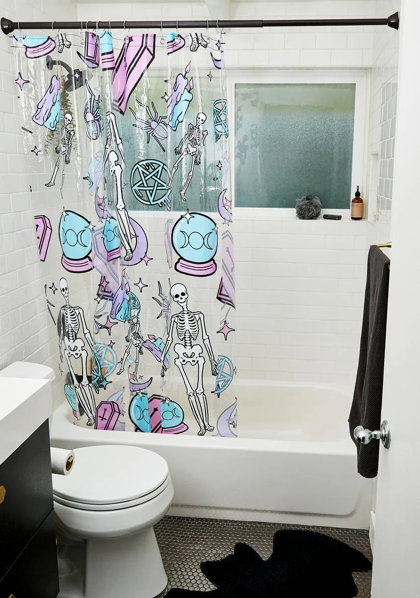 Candy Embrace The Darkness Shower Curtain