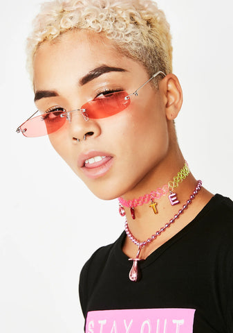 Lady You Da Boss Tiny Sunglasses