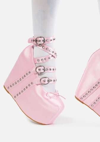 Sweet Sonata Platform Ballet Heels
