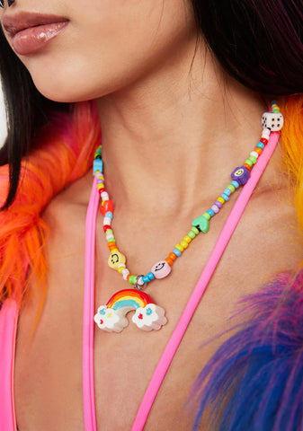 Dream With Me Beaded Necklace