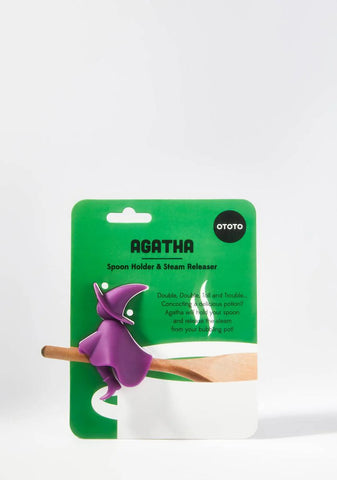 Agatha Spoon Holder And Steam Releaser