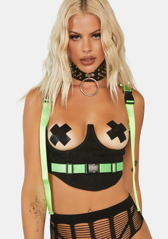 Electrifying Exit Buckle Top