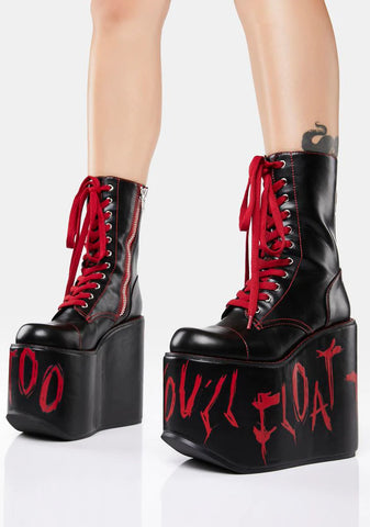 You'll Float Too Platform Boots