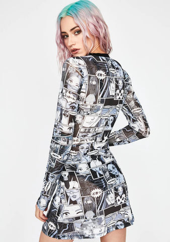 Misfit Memoirs Mesh Dress