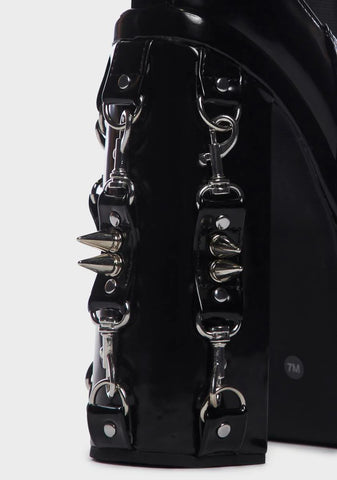 Crush Your Soul Platform Boots