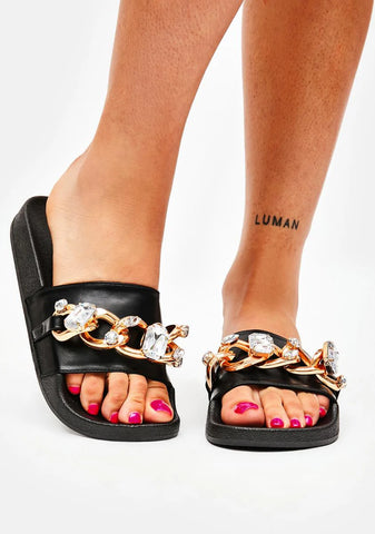 Just Say Yes Slide Sandals