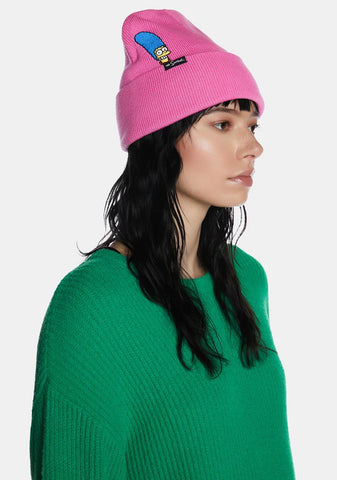 Marge Simpson Elmer Beanie