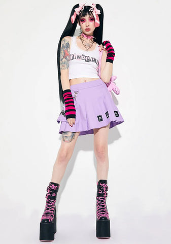 Grunge Girl Ransom Note Graphic Tank