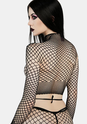 Need You Now Fishnet Set