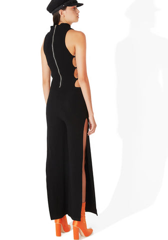 Ladies Night Cut-Out Jumpsuit