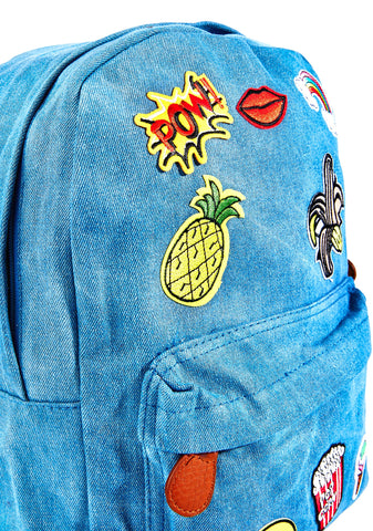 New Flair Patch Backpack