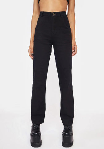 Live On The Edge Straight Leg Jeans