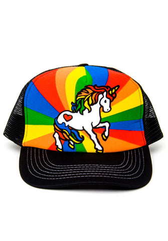 Unicorn Freakout Mesh Cap