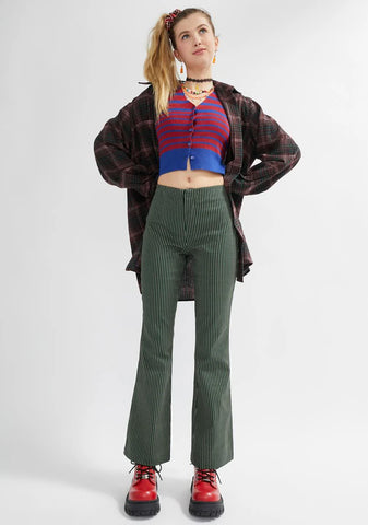 Lowkey Moves Striped Cardigan