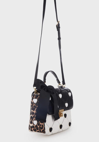 I Want Candy Hearts Satchel Bag