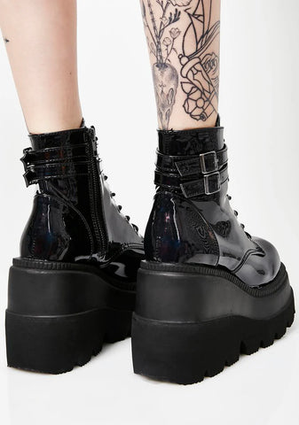Shaker-52 Platform Ankle Boots