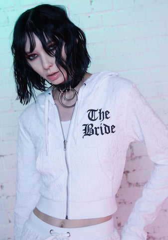 Death Do Us Part Velour Jacket