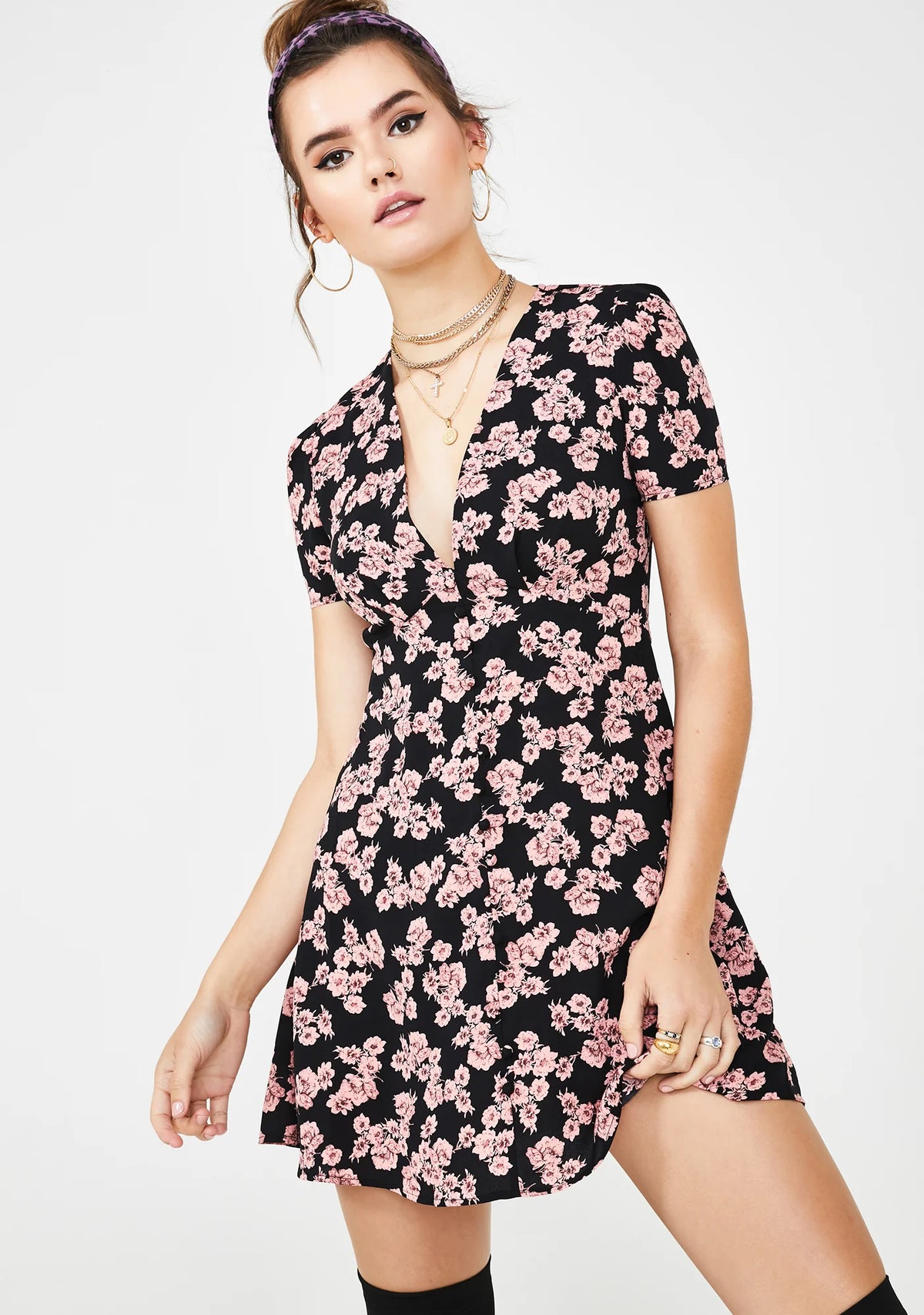 Daisy Crazy Floral Dress