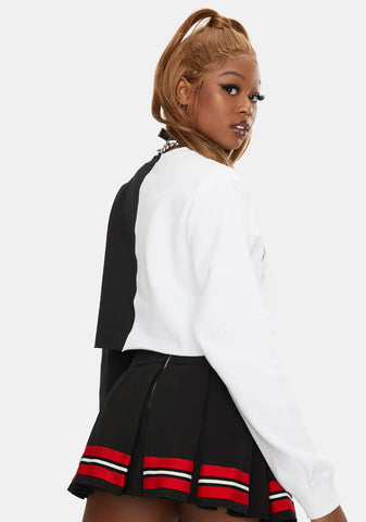 Day N Nite Cropped Sweatshirt