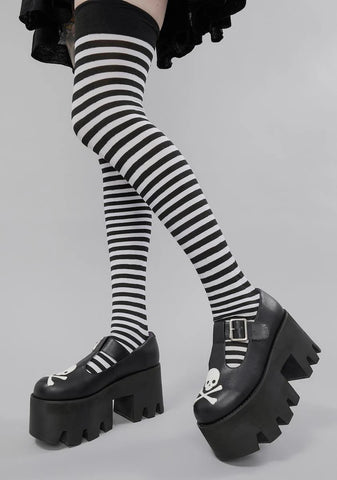 Fite Club Platform Mary Janes