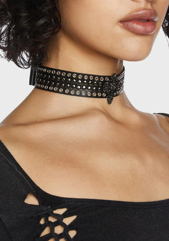 Think Again Cross Choker