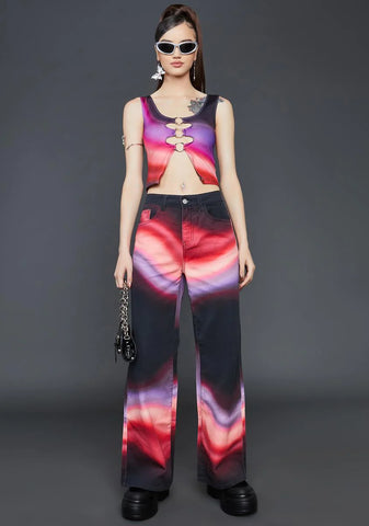 Personal Vendetta Wide Leg Jeans