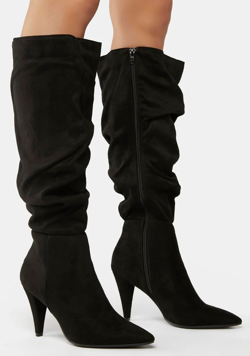 Slay That Walk Heeled Booties