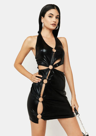 Pitch Dark Way To Celebrate Mini Dress