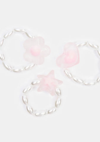 All You Need Beaded Ring Set