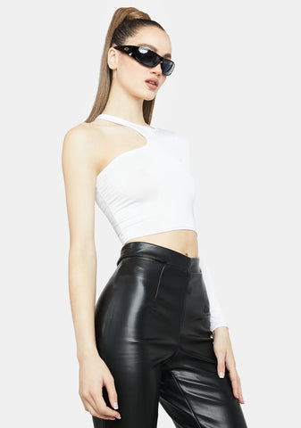 Angel Don't Blame Me Asymmetrical Top