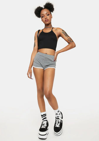 Heather Playtime's Over Dolphin Shorts