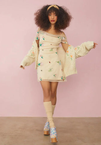 Feels Like Paradise Floral Mini Dress