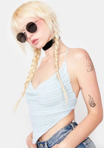 Way To Fame Crochet Top