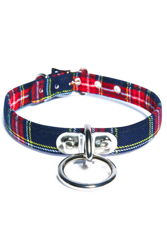 Plaid Dog Choker