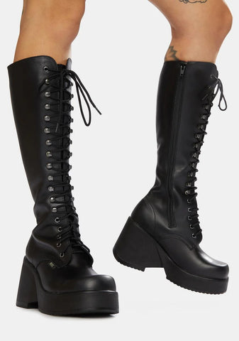 Phoenix Leather Knee High Boots