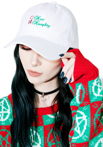 Naughty List Dad Hat