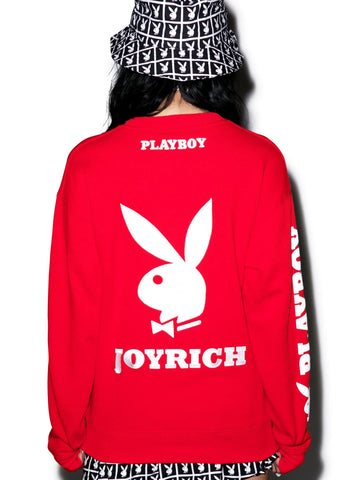 Joyrich X Playboy Knit Crew - Gray