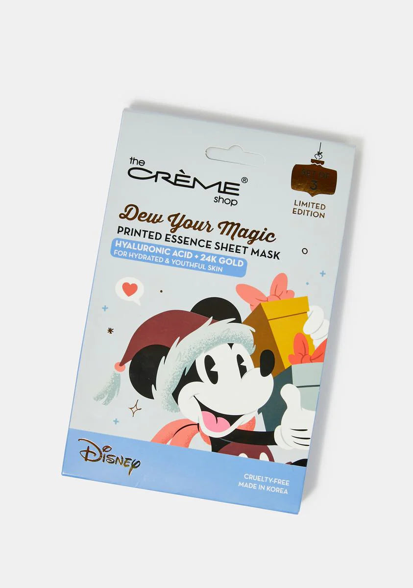 X Disney Dew Your Magic Sheet Mask 3 Pack