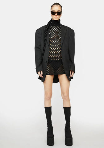 Take A Note Mini Dress