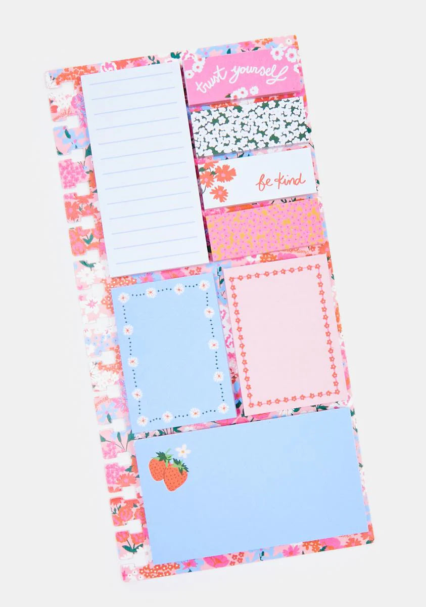 Secret Garden Snap In Sticky Note Set