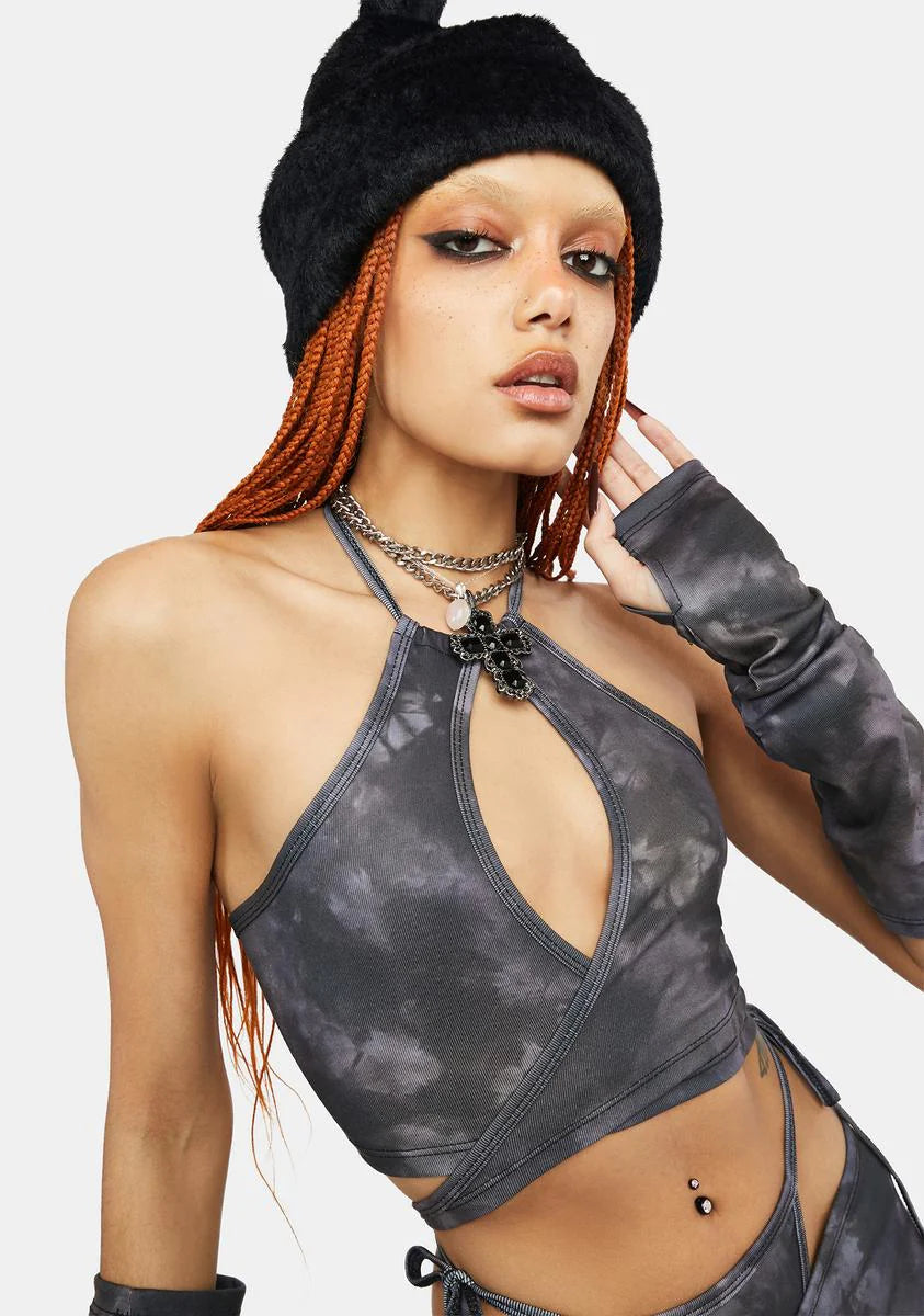 Fairy Fires Everywhere Wrap Top